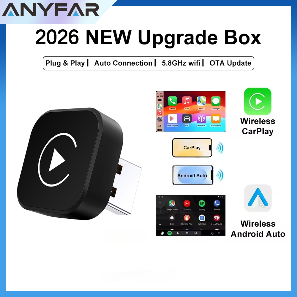 Phone Accessories And Electronics - 2026 Wireless CarPlay Adapter 2-in-1 Wired