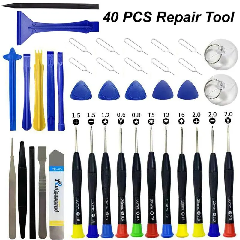 Phone Accessories Kit - 40 in 1 Mobile Phone Repair