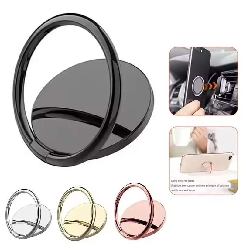 Phone Accessories And Electronics - Finger Ring Mobile Phone Holder for