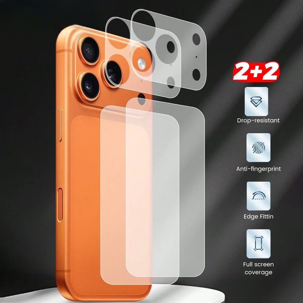 Phone Accessories Kit - 1-5pcs Set Matte Base Lens Film