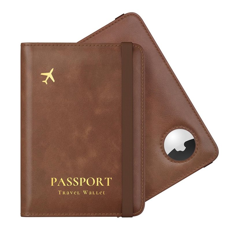 ABRT-Passport Holder With RFID - Airtag Holder Case recension och pris