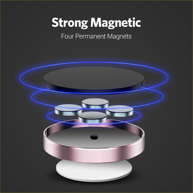 360 Degrees Magnetic Car Phone - Phone Accessories Holder recension och pris