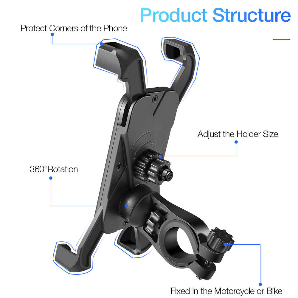 360° Adjustable Bike Phone Mou - Phone Zone Accessories & Repair Photos recension och pris