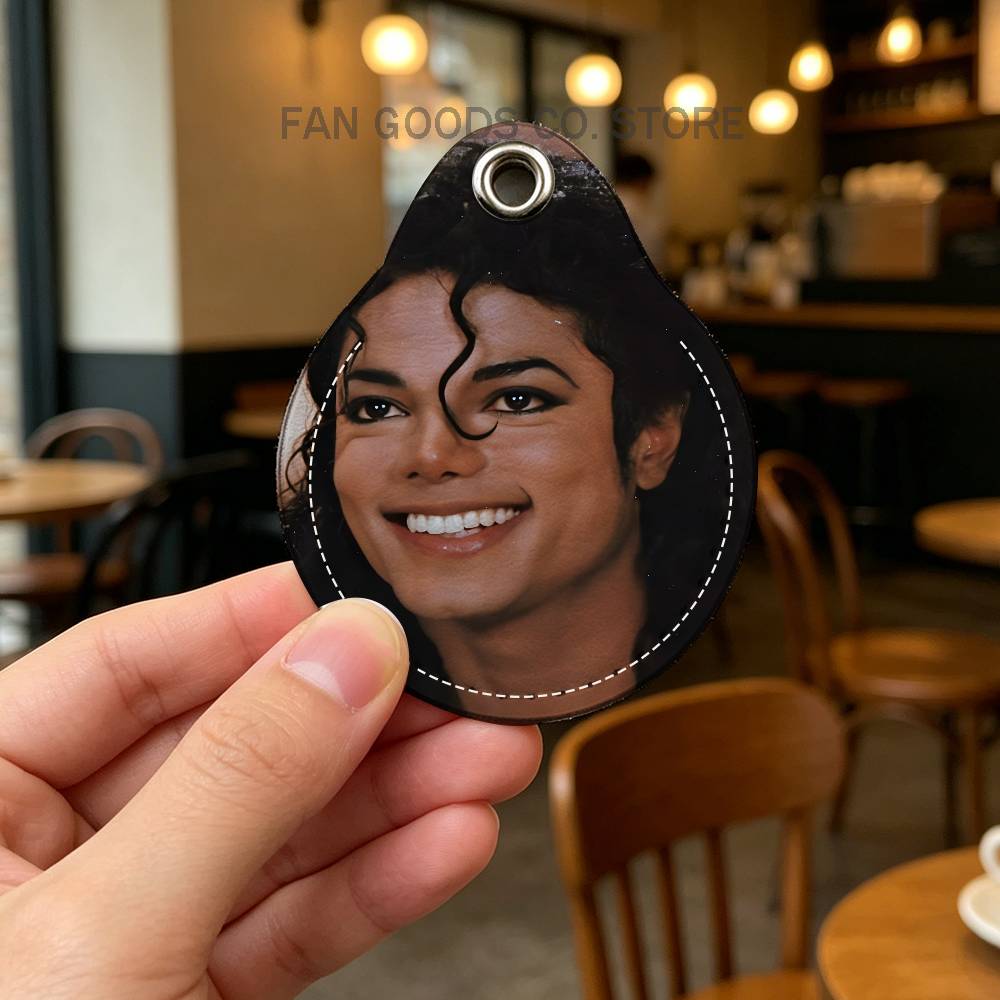 Music Michael J-Jackson PU Lea - Airtag Holder Case recension och pris