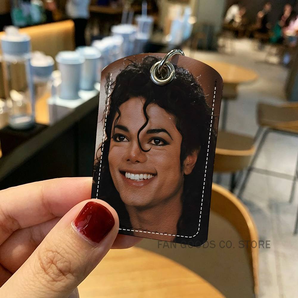 Music Michael J-Jackson PU Lea - Airtag Holder Case recension och pris