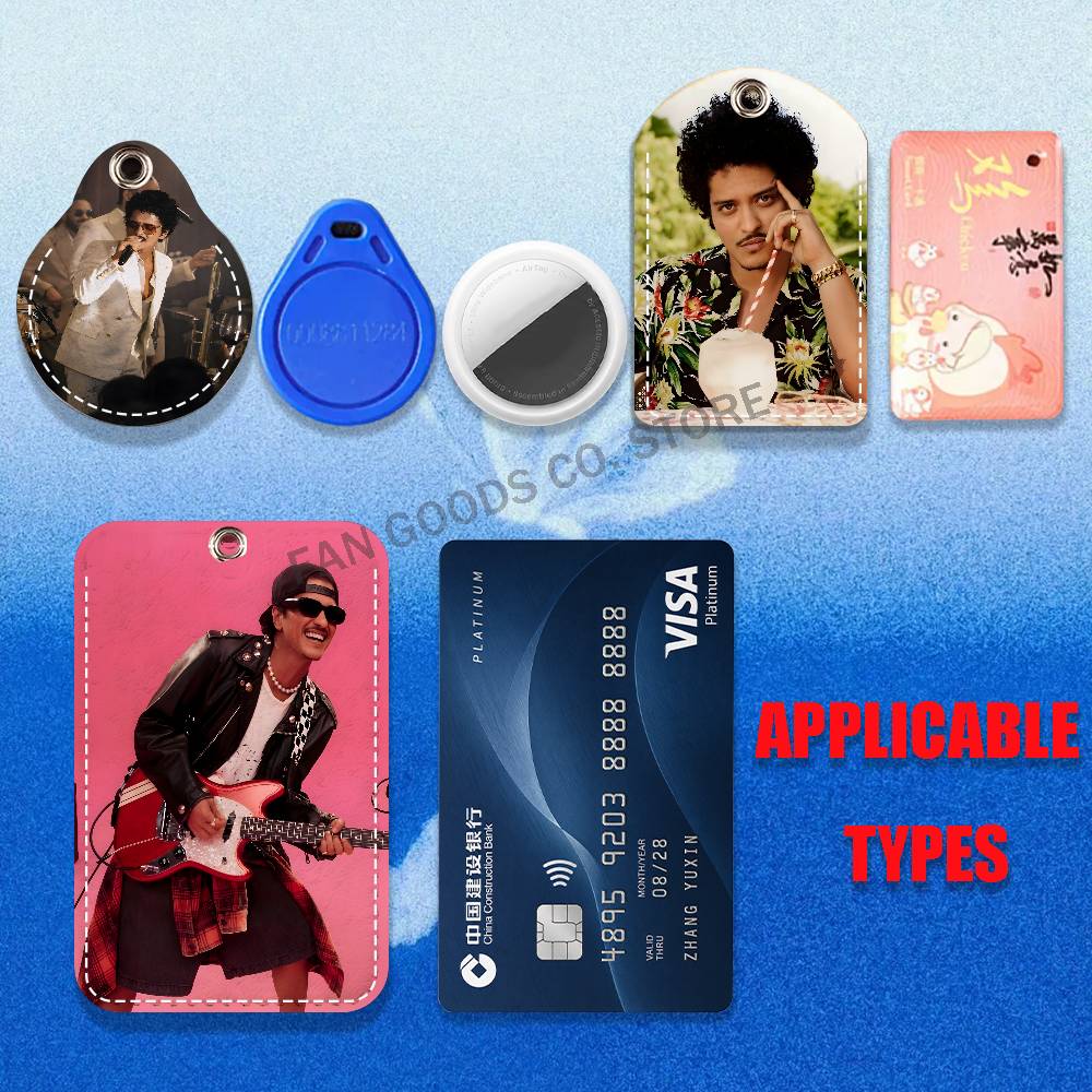 Singer B-Bruno Mars The Romant - Airtag Holder Case recension och pris