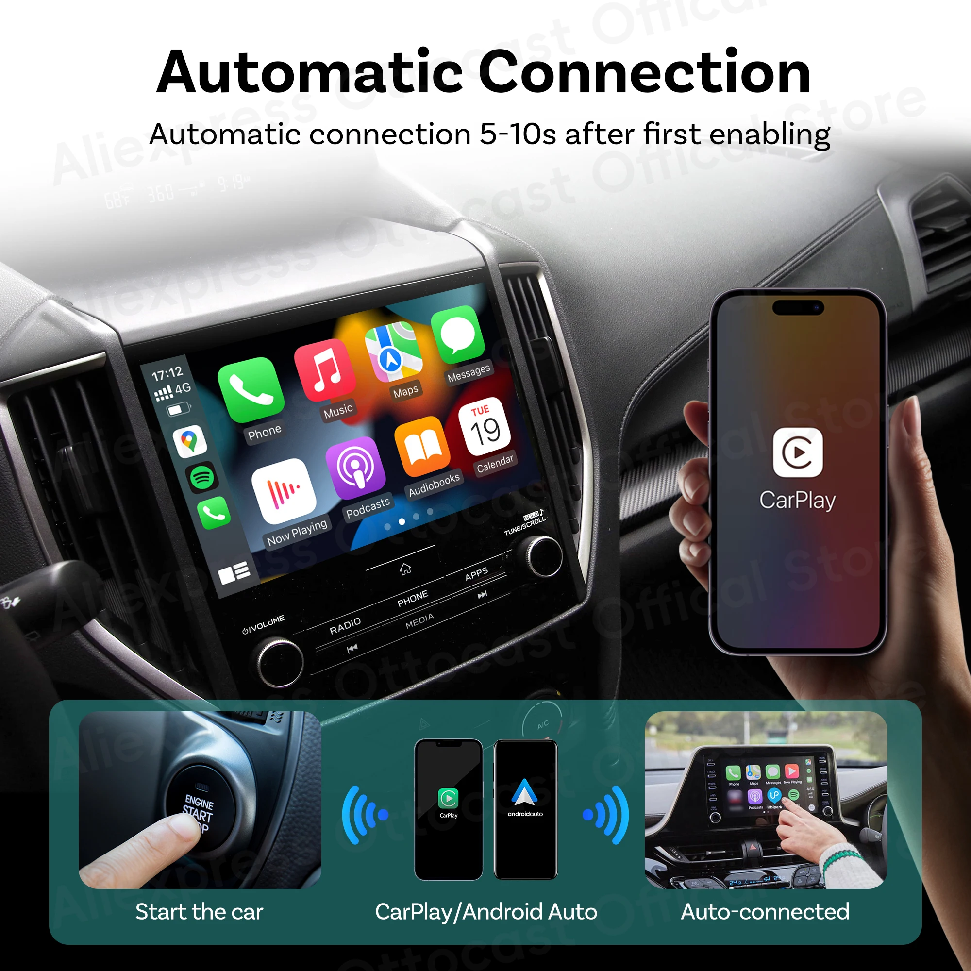 2026 New OTTOCAST MINI Wireles - Phone Accessories And Electronics recension och pris
