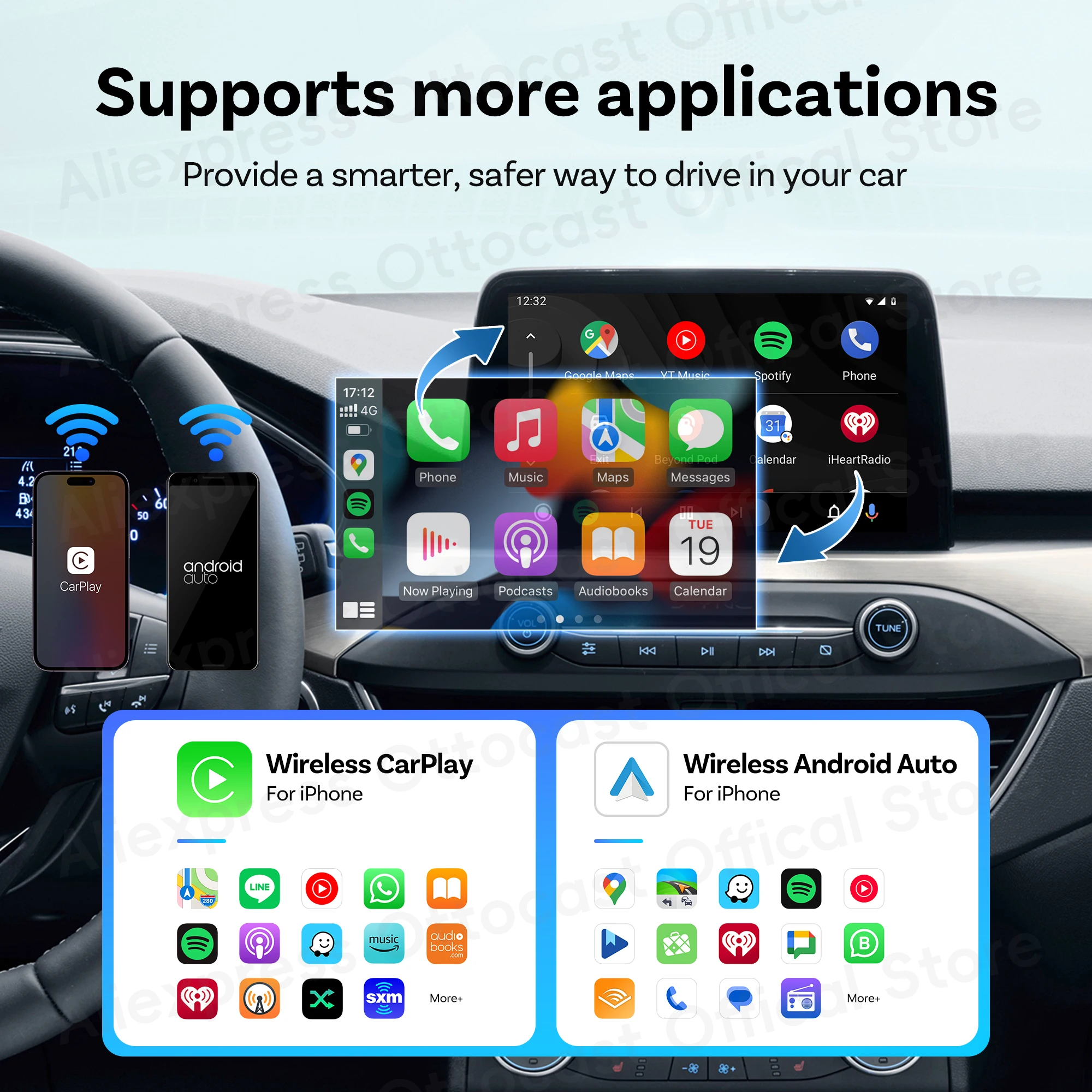 2026 New OTTOCAST MINI Wireles - Phone Accessories And Electronics recension och pris