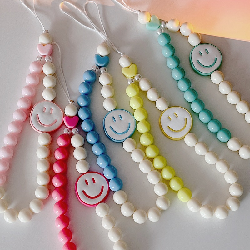 Smiley face beaded bracelet la - Phone Accessories And Electronics recension och pris