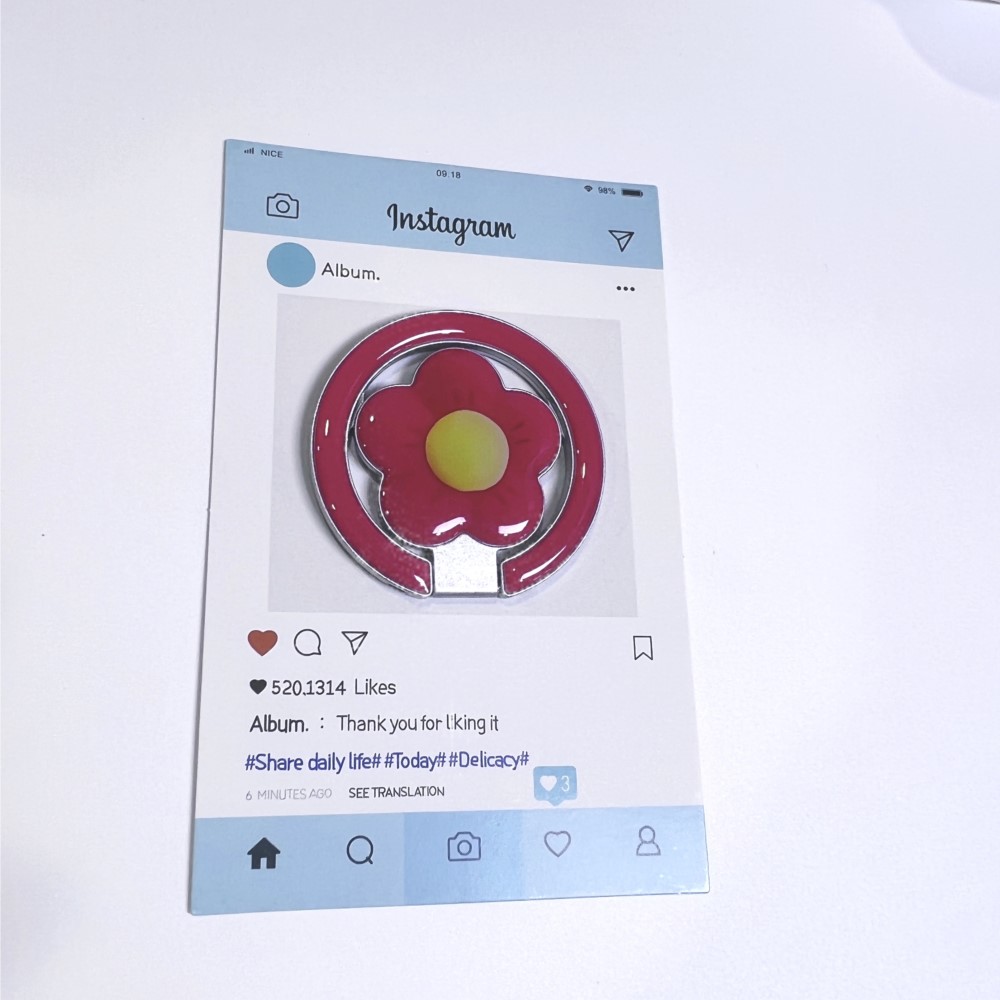 Flower Magnetic Foldable Kicks - Phone Accessories Holder Car recension och pris