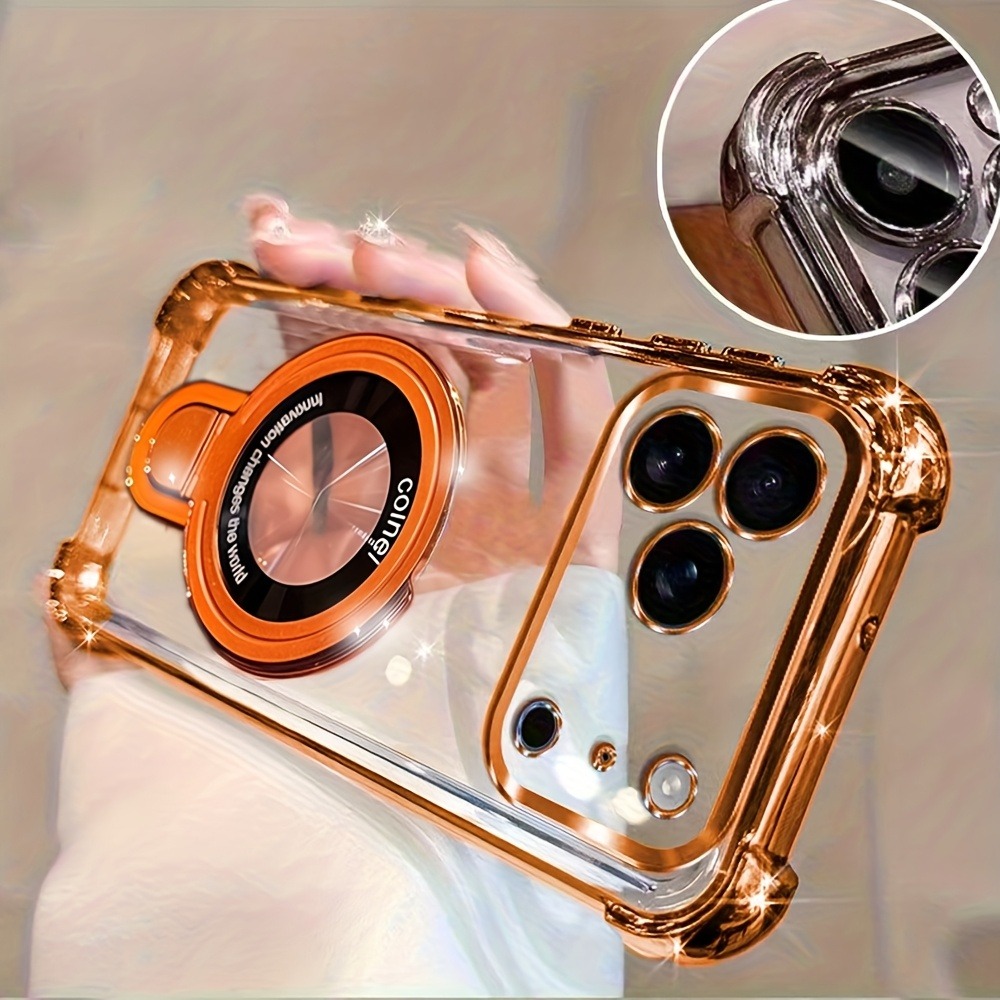 Luxury Clear  Plating Phone Ca - Phone Accessories Holder recension och pris