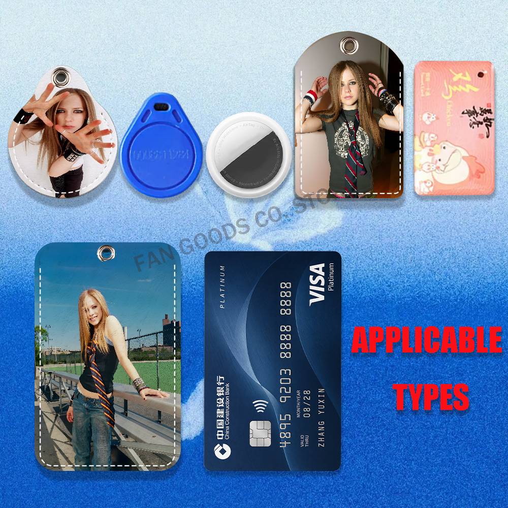 Singer A-Avril Holder Keychain - Airtag Holder Case recension och pris