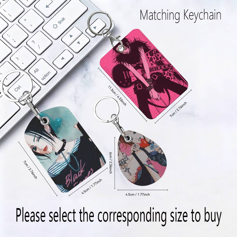 Anime N-Nana Osakis and H-Hach - Airtag Holder Case recension och pris