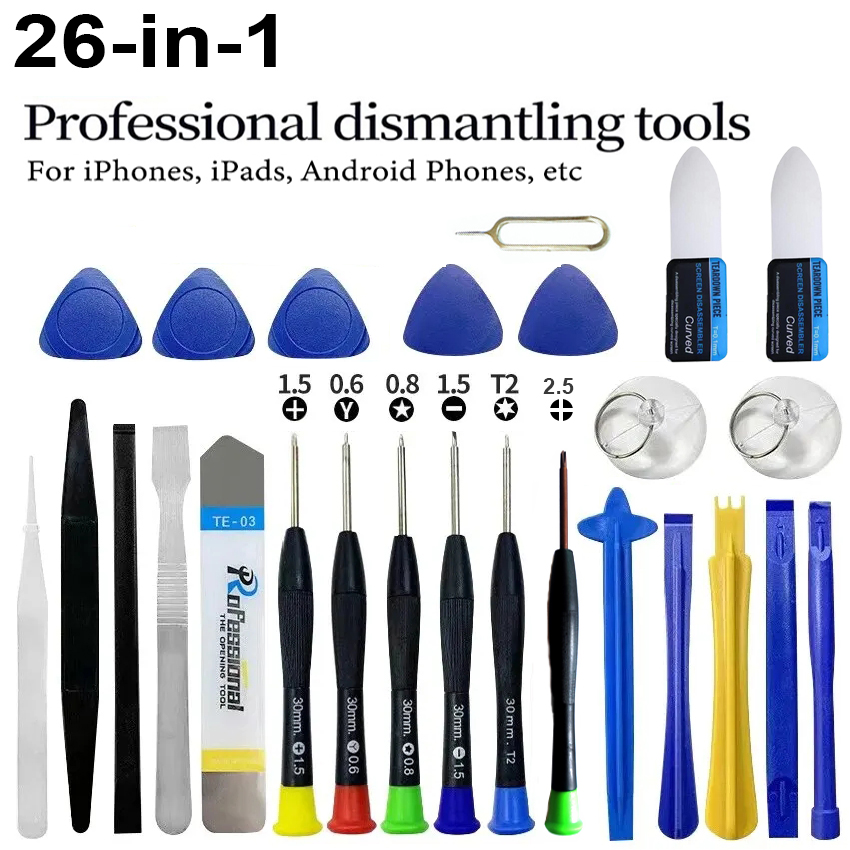 26 in 1 Phone Repair Tool Set  - Phone Accessories Kit recension och pris