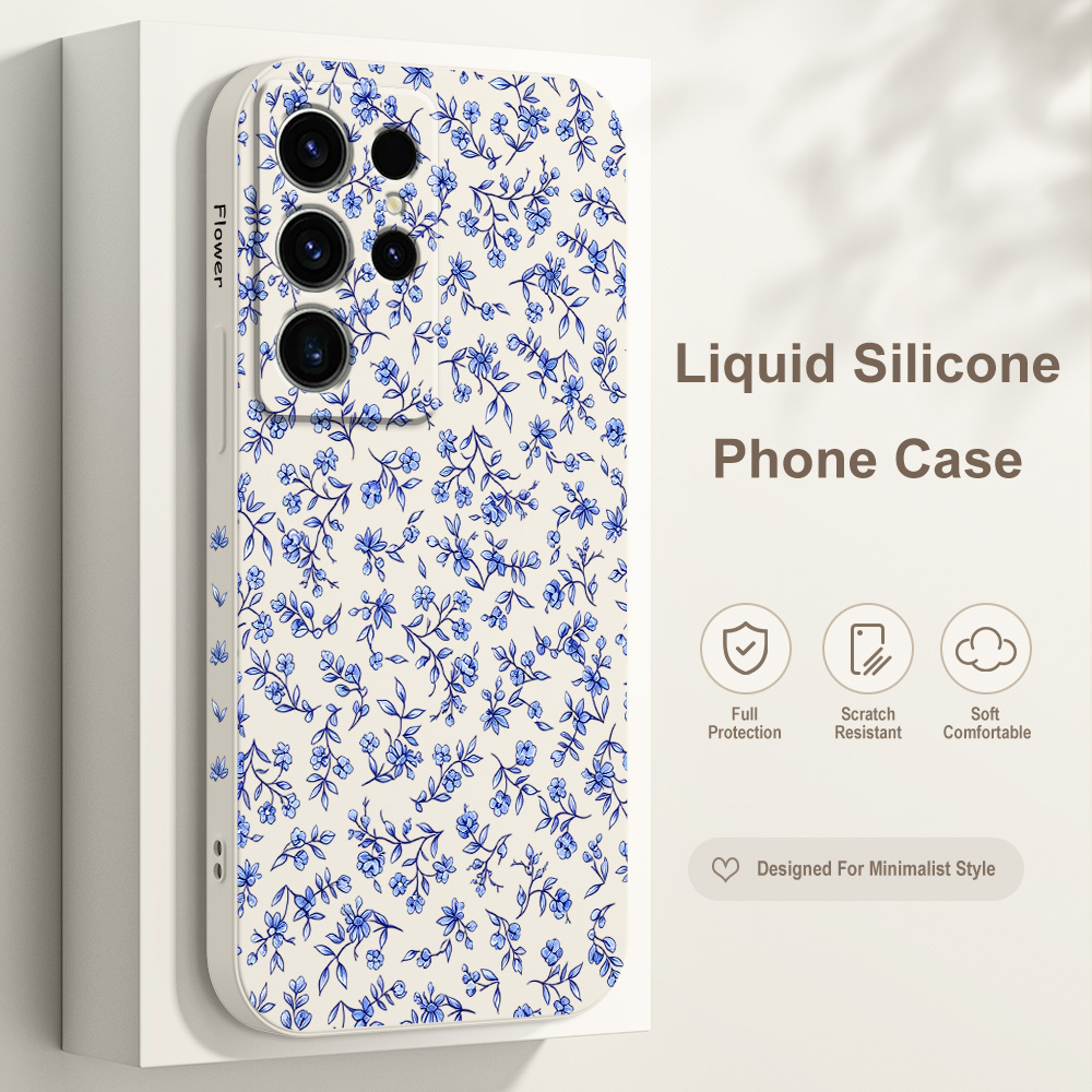 Twisted Floral Phone Case For  - Samsung Galaxy S24 recension och pris