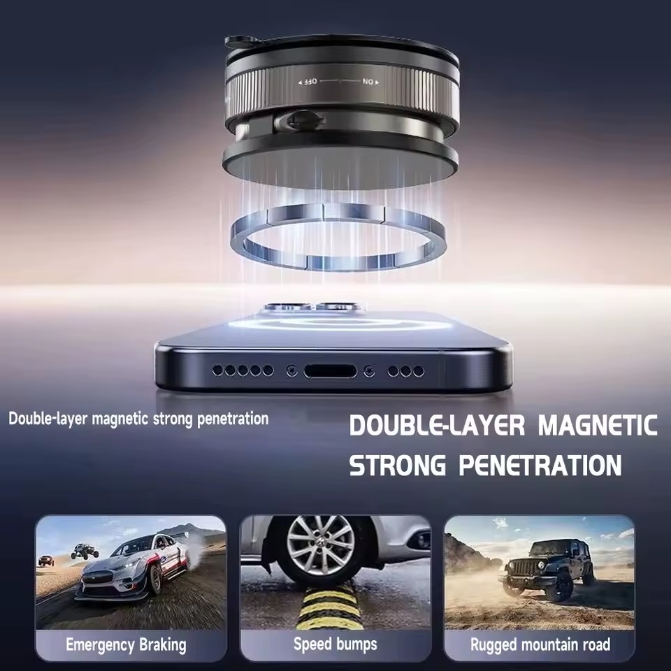2026 New Vacuum Magnetic Phone - Phone Accessories Holder Car recension och pris