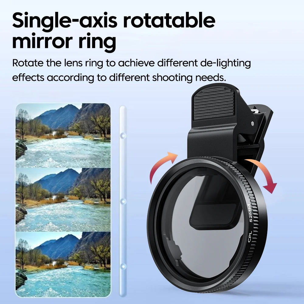 New 52mm CPL Mobile Phone Lens - Phone Accessories And Electronics recension och pris